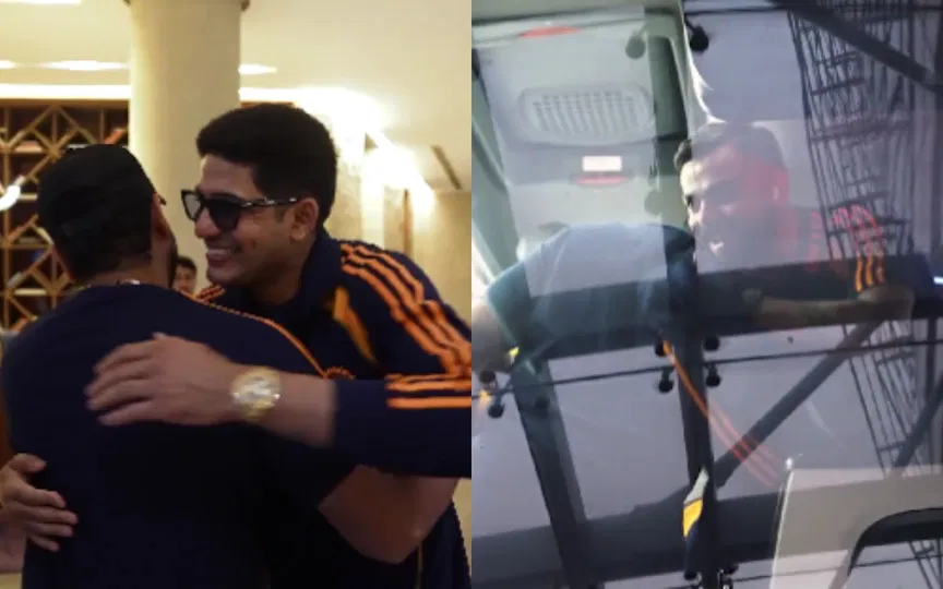 Gill and Rohit Sharma share first moment since ODI captaincy change before Australia tour